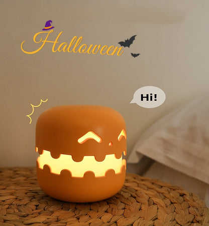 🔥Add 7 pounds to get two items🎃Halloween Creative Pumpkin Dimming Timer Night Light