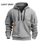 🧥Men's Casual Sports Hoodie with Arm Pockets and Zipper – Perfect for Fall & Winter! ✨