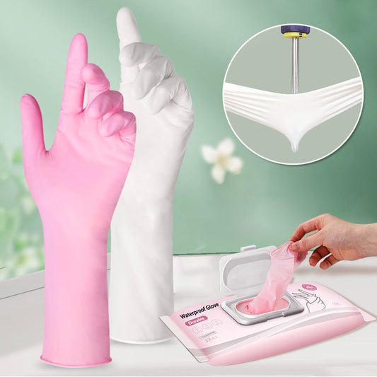 🧤 Durable Disposable Dishwashing Gloves - Food-Grade & Waterproof! 🌟