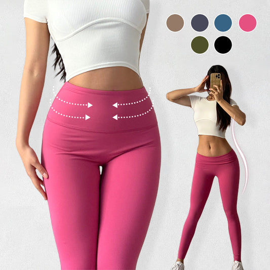 🌹show glamour Women's Slimming High Waist Yoga Leggings