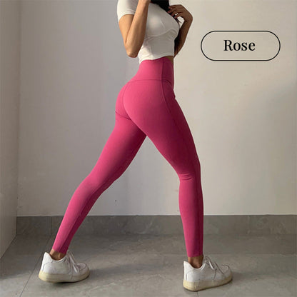 🌹show glamour Women's Slimming High Waist Yoga Leggings