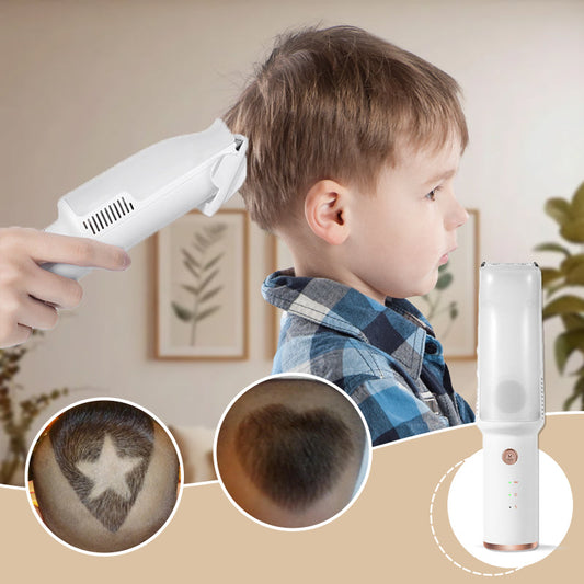 👶Automatic Safe & Quiet Electric Hair Shaver Set for Baby