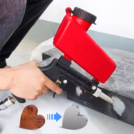 🔧 Portable Handheld Pneumatic Sandblasting Gun! ✨