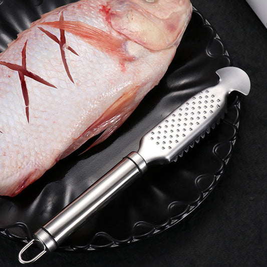 🔥For a limited time, buy 1, get 1 free Stainless Steel Fish Scaler & Knife—Easy to Use! 🐟✨